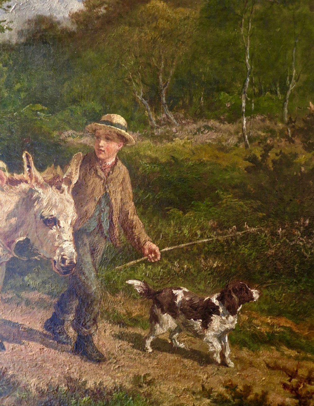 CHARMING OIL ON CANVAS BY EDWARD HOLMES View IV
