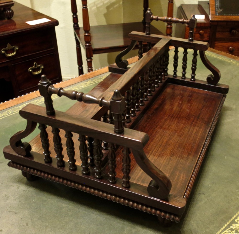 REGENCY ROSEWOOD BOOK CARRIER View III