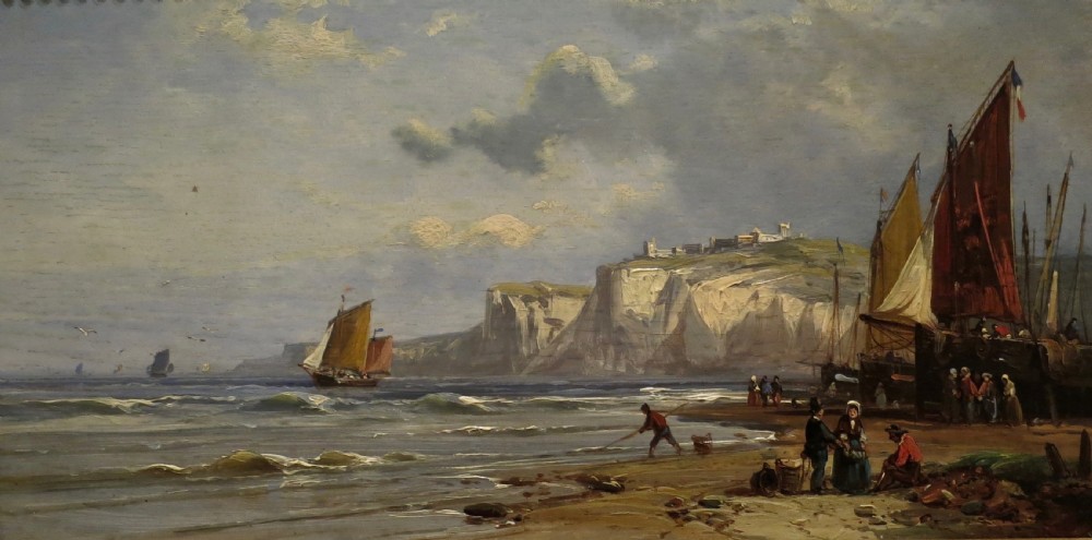 ATTRACTIVE PAIR OF MARINE OIL PAINTINGS View II