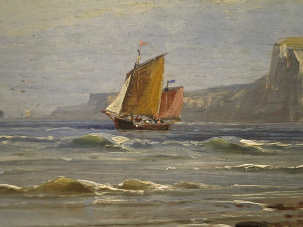 ATTRACTIVE PAIR OF MARINE OIL PAINTINGS View V