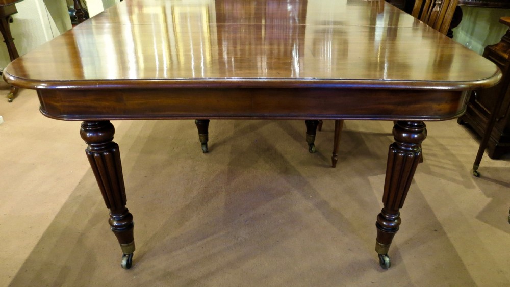 LARGE 12-SEAT DINING TABLE BY GILLOWS View IV