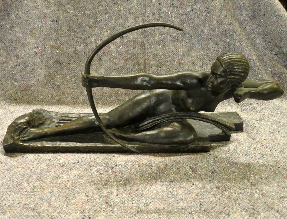 MARCEL BOURAINE: A FINE ART DECO BRONZE