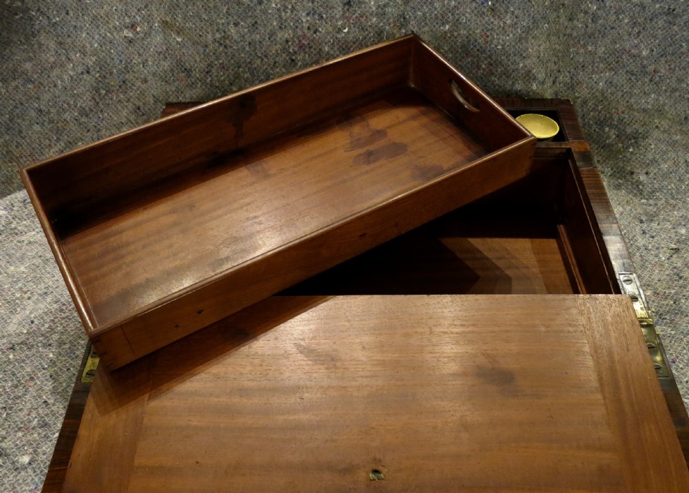 FINE KINGWOOD WRITING BOX BY EDWARDS View VII
