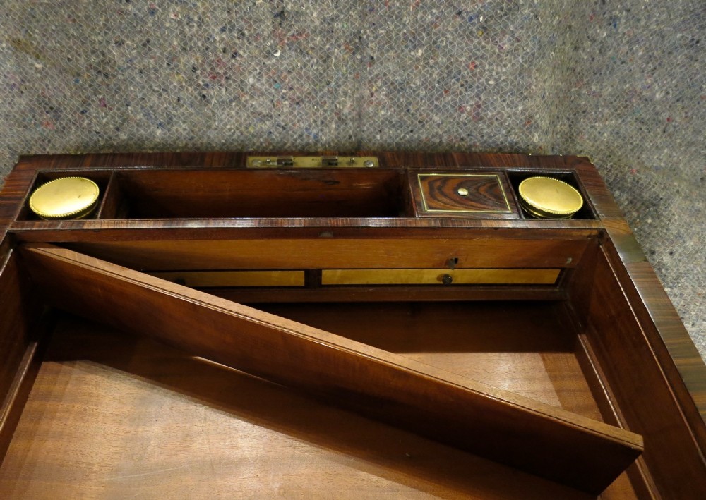 FINE KINGWOOD WRITING BOX BY EDWARDS View VIII