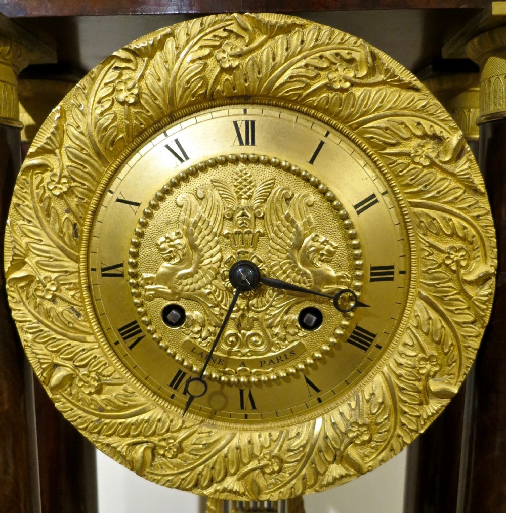 A MOST IMPRESSIVE FRENCH MANTEL CLOCK View II