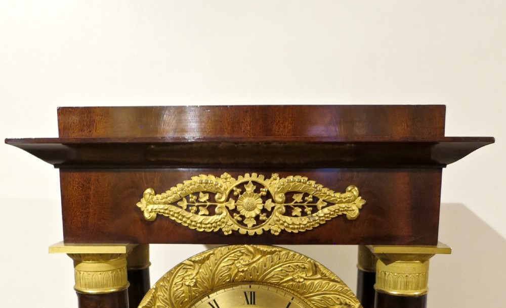 A MOST IMPRESSIVE FRENCH MANTEL CLOCK View IV