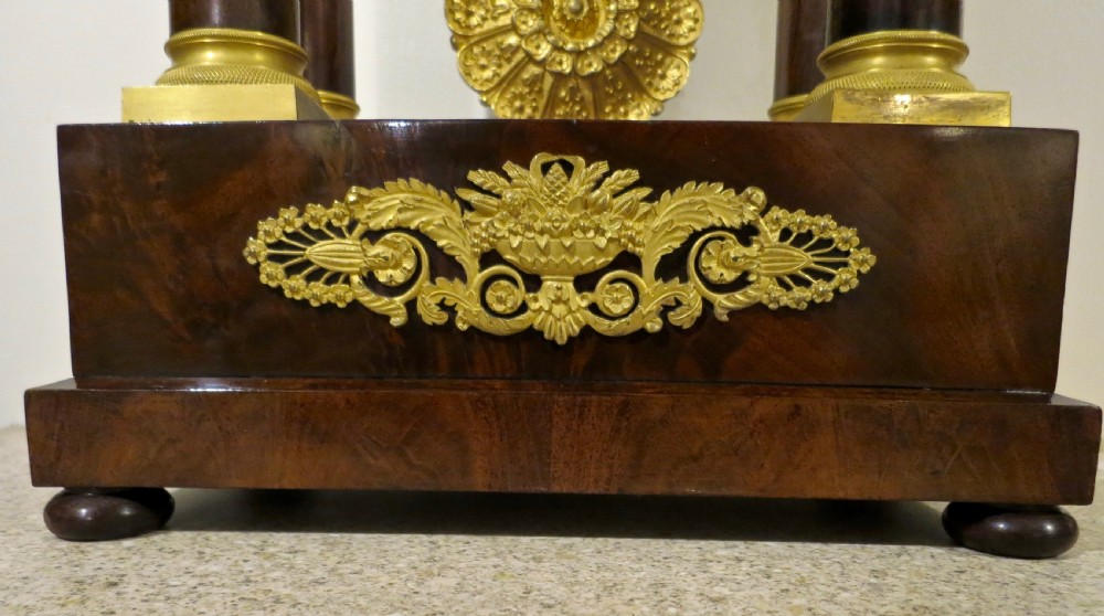 A MOST IMPRESSIVE FRENCH MANTEL CLOCK View V