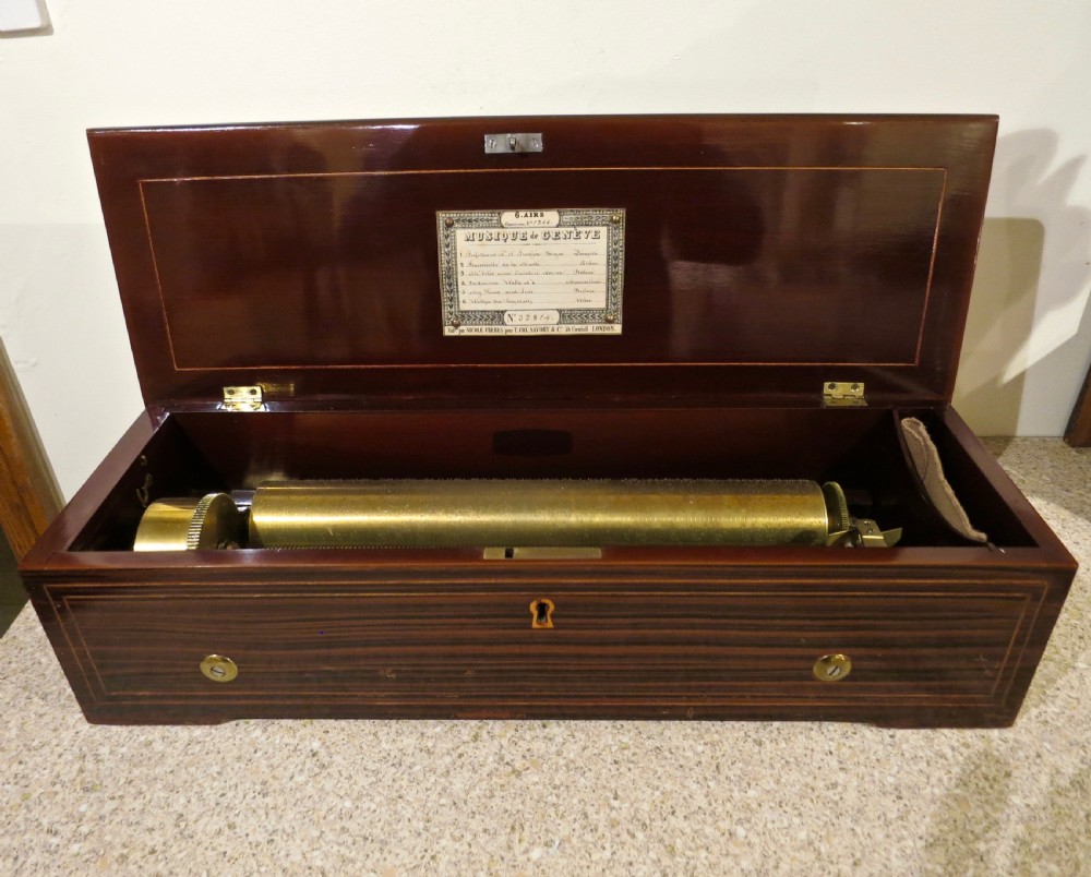 FINE SWISS MUSIC BOX BY NICOLE FRERES