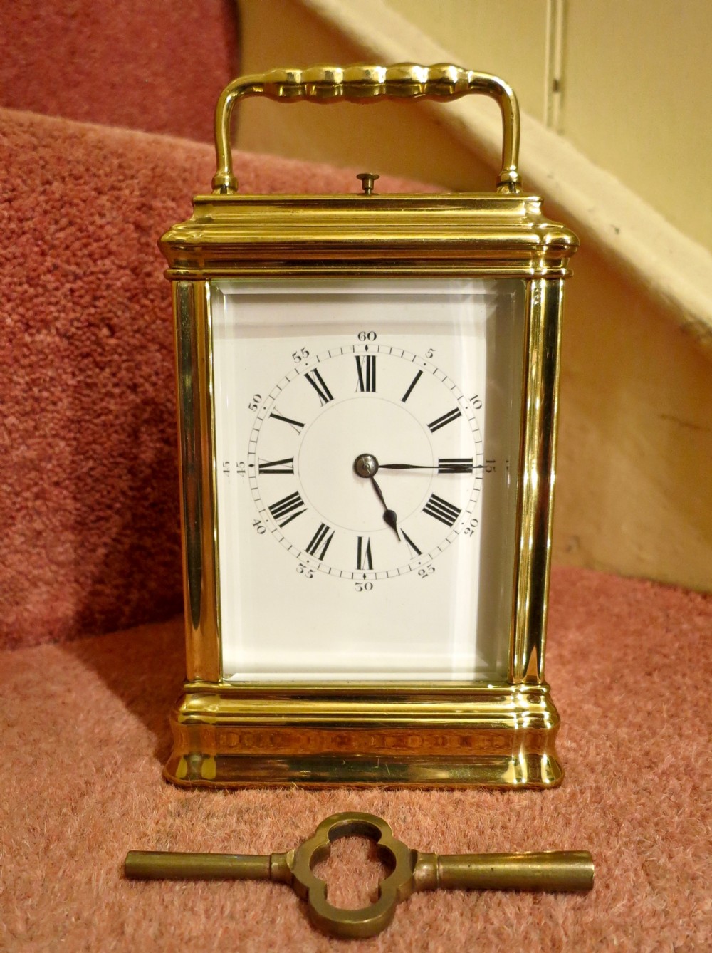JACOT: FINE REPEATING CARRIAGE CLOCK