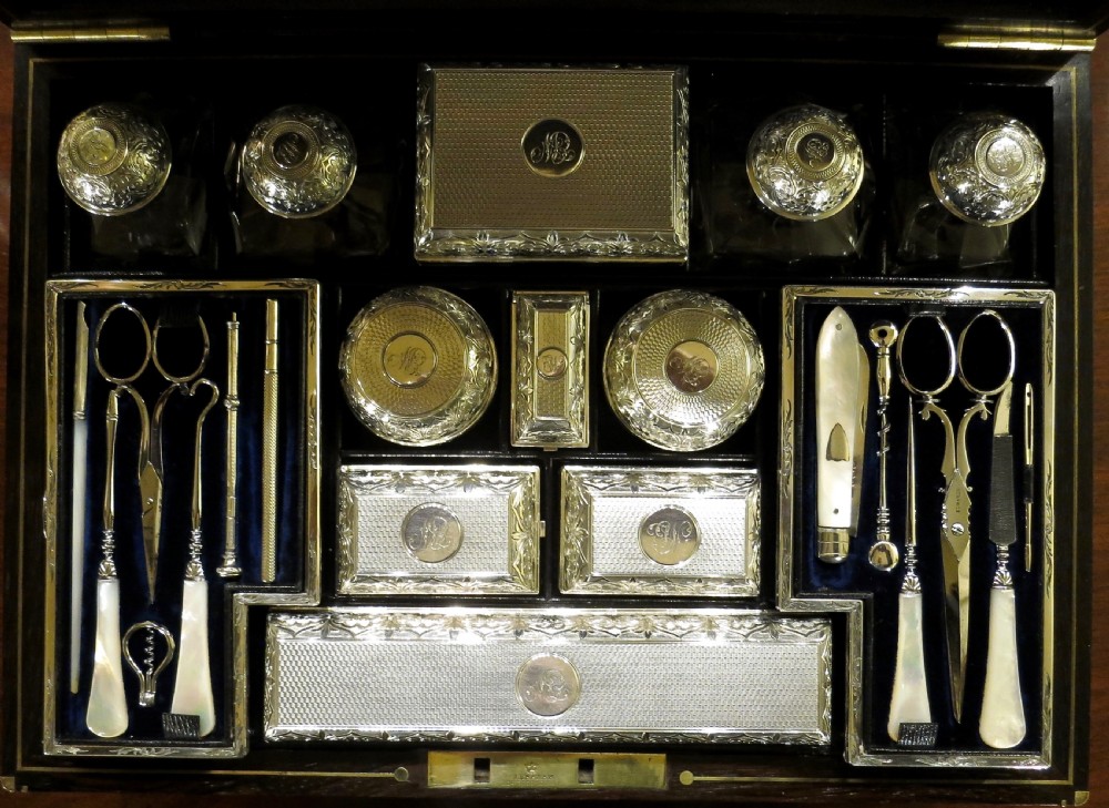 SUPERB FULLY-FITTED DRESSING & JEWELLERY CASE View IV
