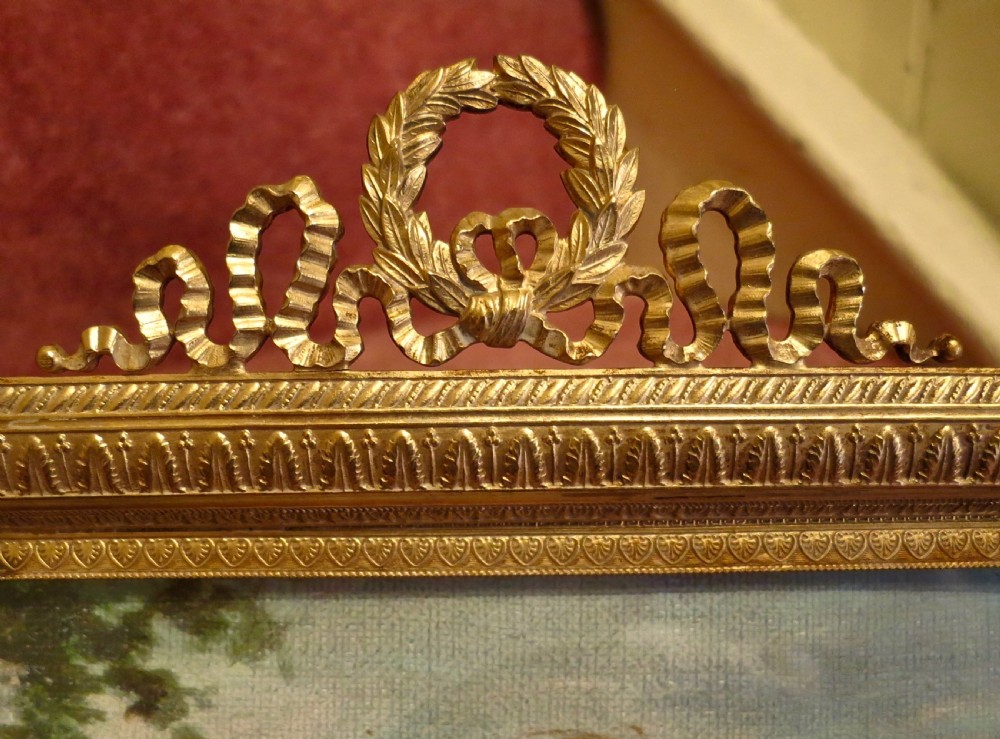PRETTY GILT BRASS PHOTOGRAPH FRAME.  View III