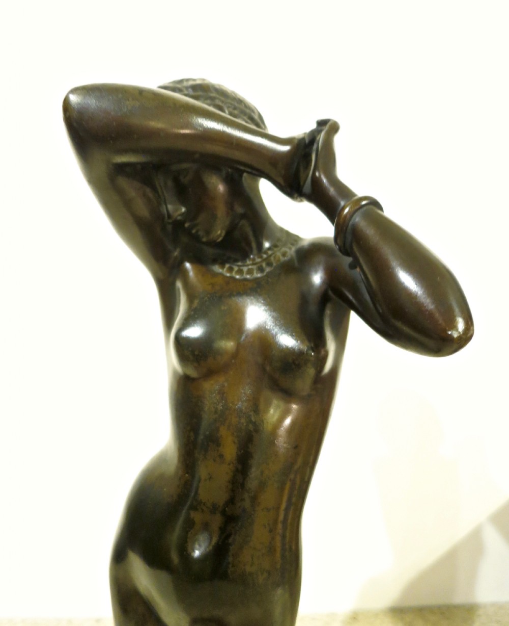 FINE BRONZE NUDE BY FALGUIERE View II