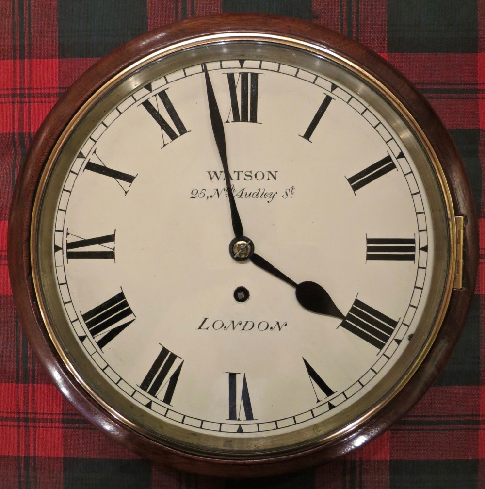 A PRETTY AND SMALL ENGLISH WALL CLOCK