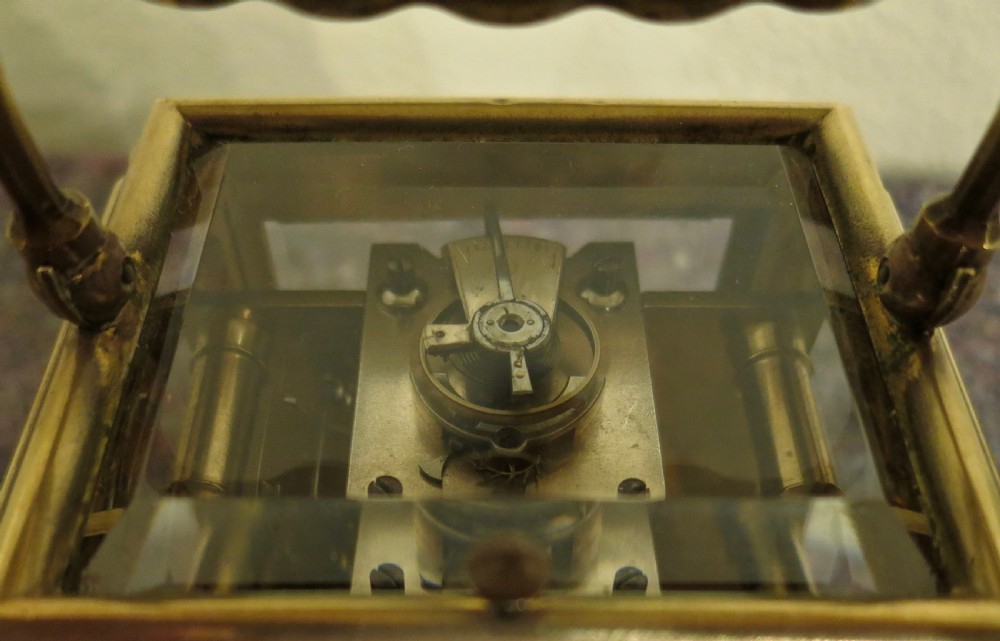 HENRI JACOT: REPEATING FRENCH CARRIAGE CLOCK View III