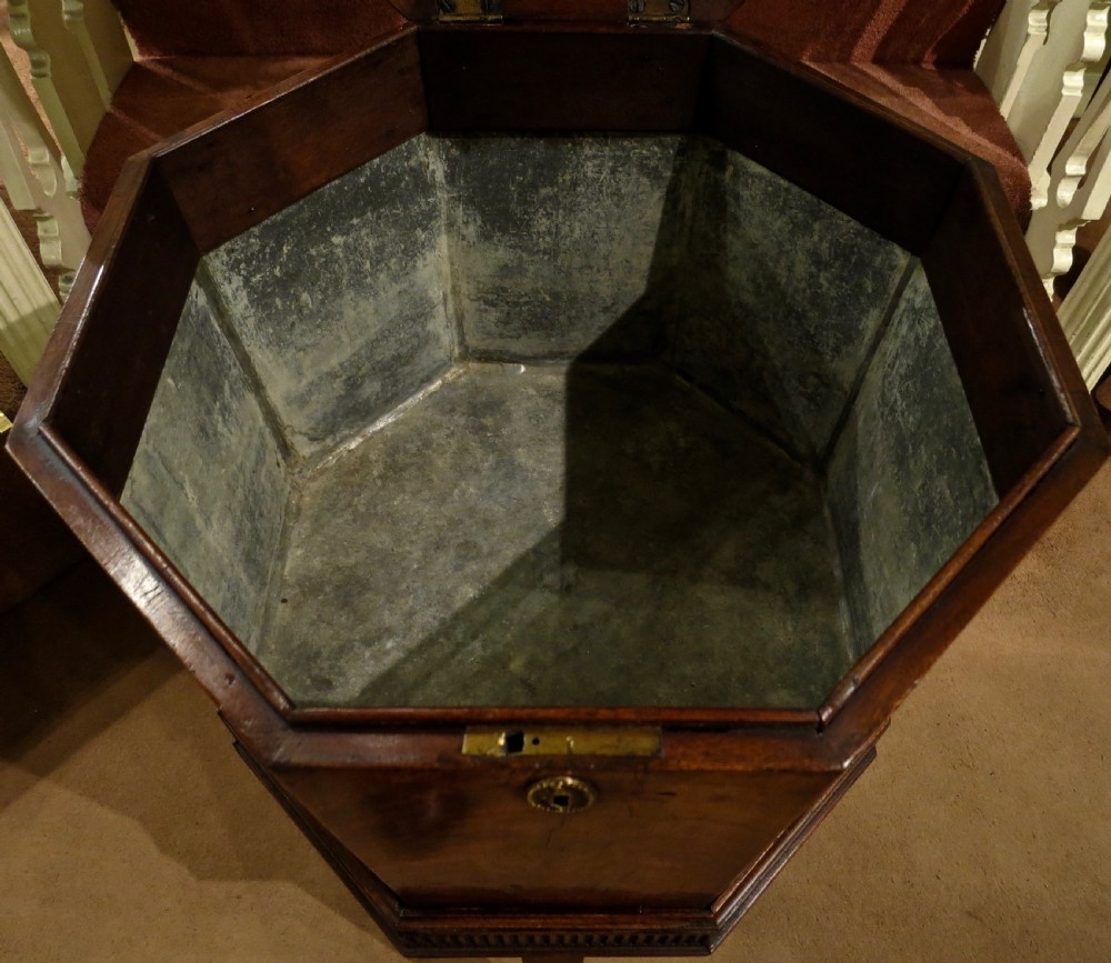 CHIPPENDALE PERIOD GEORGE III WINE COOLER View V
