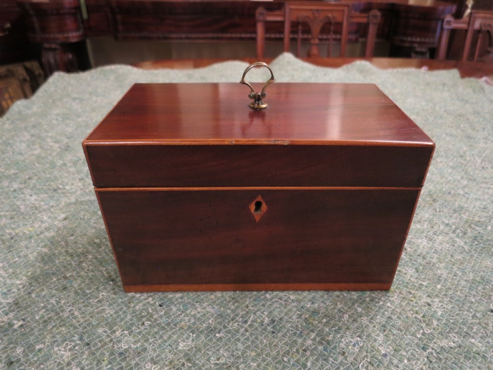 EARLY 19TH CENTURY 'DOUBLE' TEA CADDY View IV