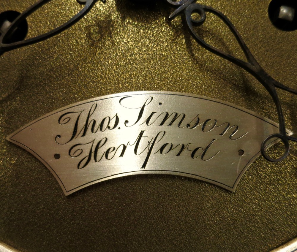 FINE 18TH CENTURY LONGCASE CLOCK View V