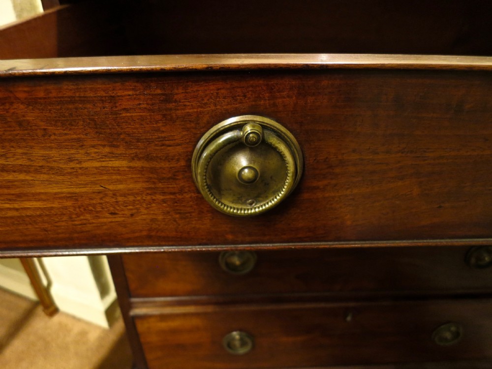 A PRETTY MAHOGANY CHEST-OF-DRAWERS View V
