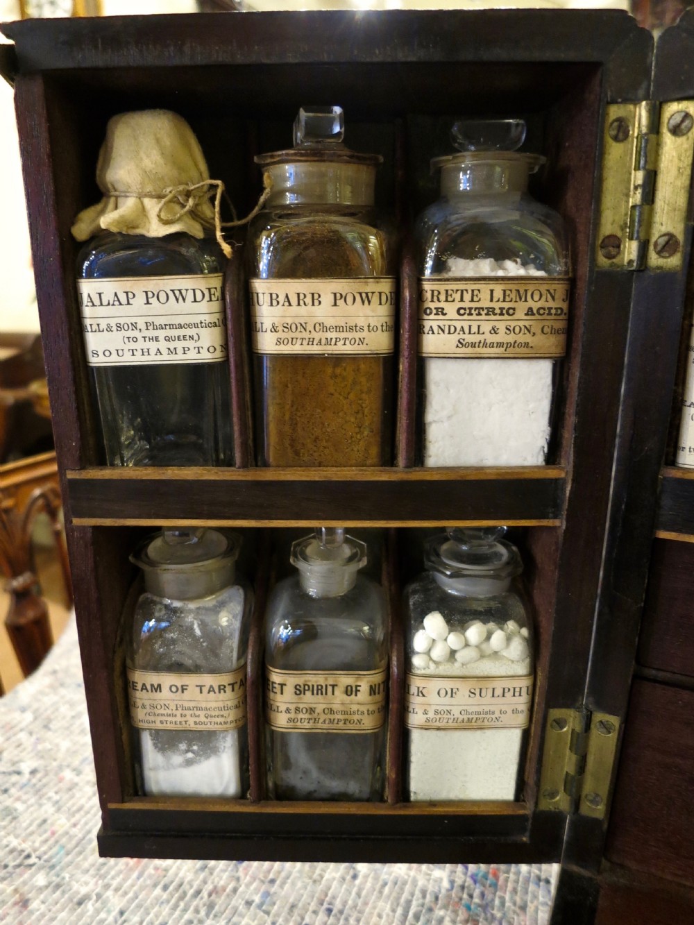 FULLY FITTED APOTHECARY'S CABINET View III