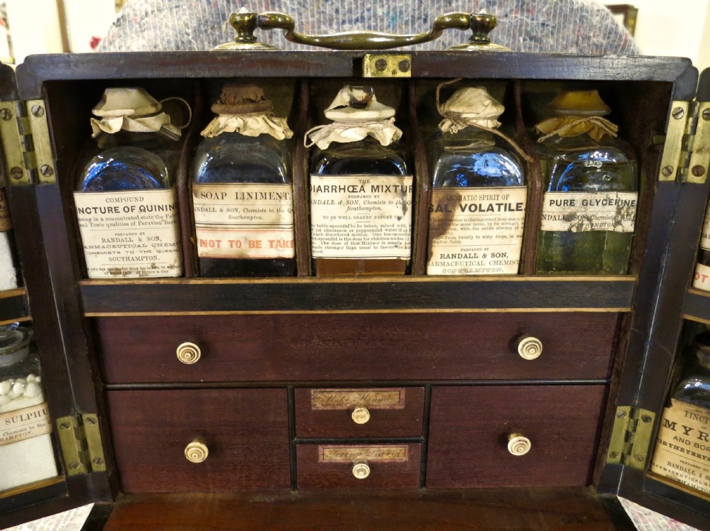 FULLY FITTED APOTHECARY'S CABINET View IV