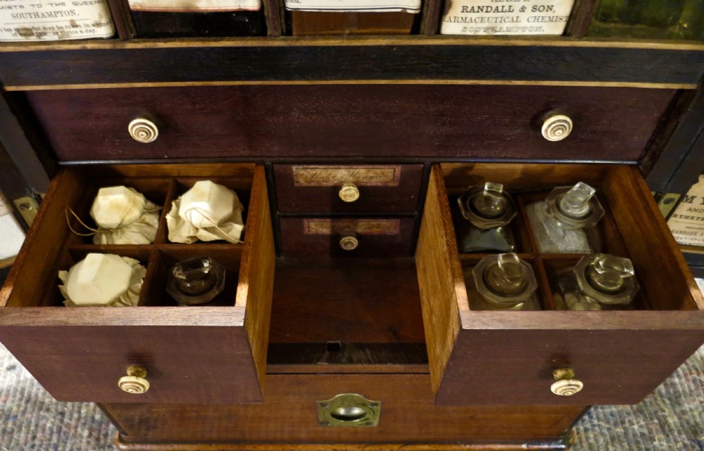FULLY FITTED APOTHECARY'S CABINET View VI