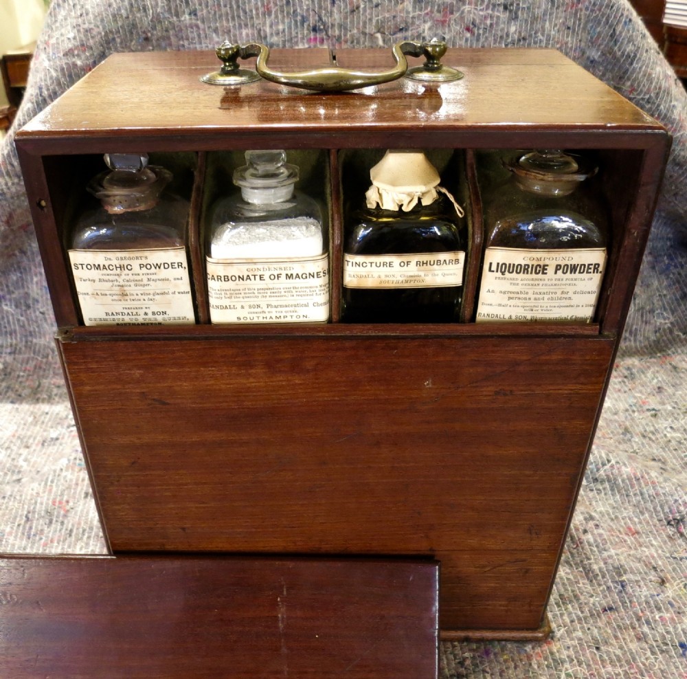 FULLY FITTED APOTHECARY'S CABINET View IX