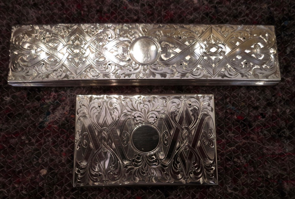 LADYS INLAID & WELL FITTED DRESSING CASE View V