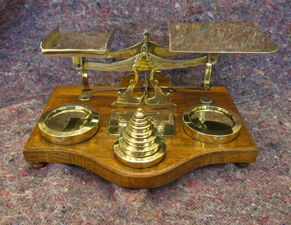 LARGE SET OF POSTAL SCALES & WEIGHTS