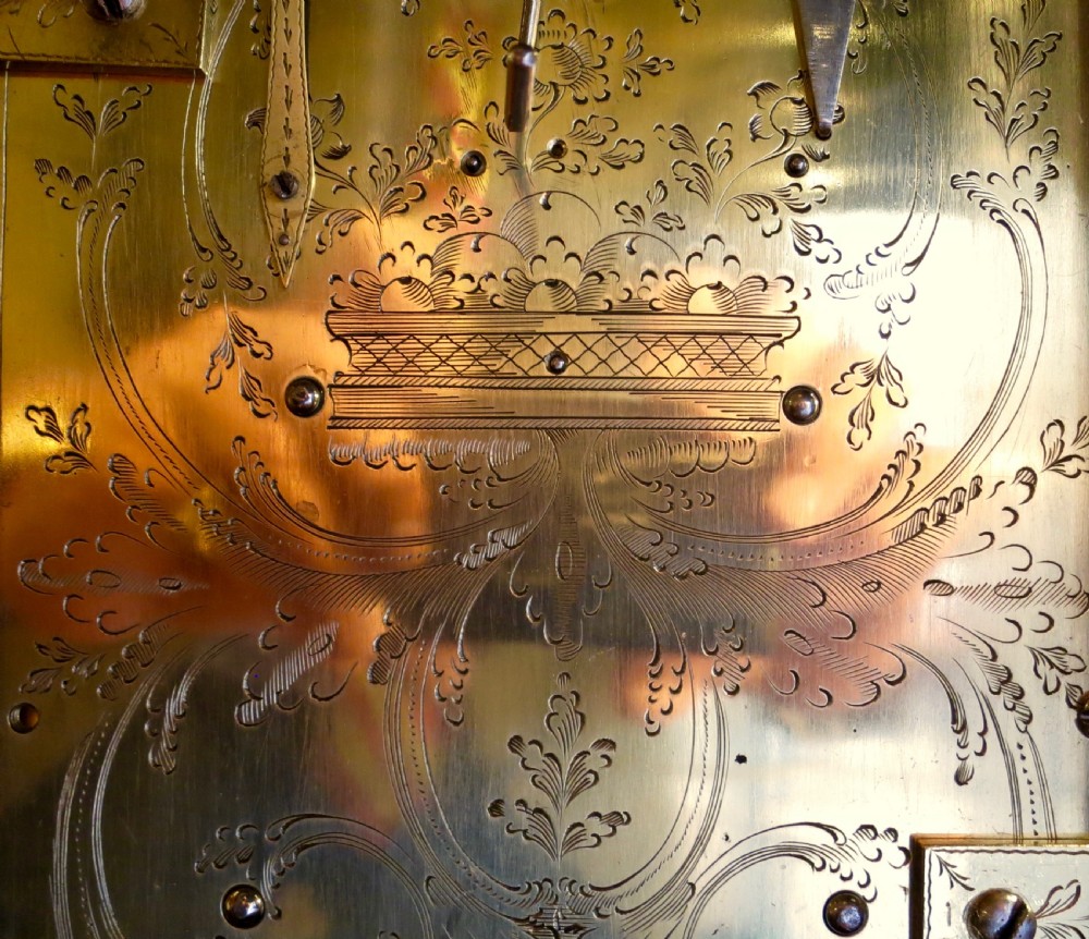 FINE LATE 18TH CENTURY BRACKET CLOCK View VII