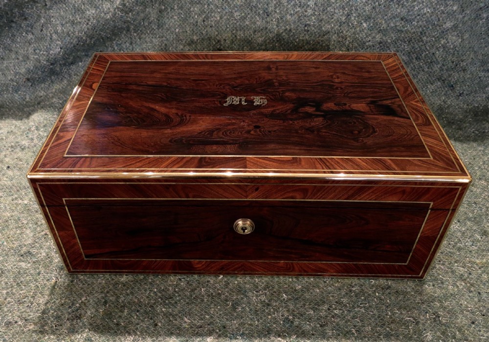 FINE FITTED WRITING BOX BY EDWARDS View VIII