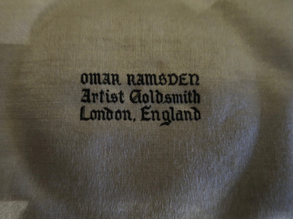 OMAR RAMSDEN: COMMEMORATIVE MEDAL View III