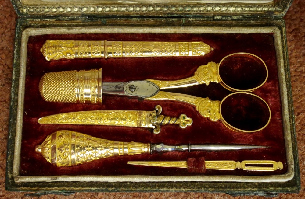 GEORGE III SHAGREEN AND GOLD ETUI View III