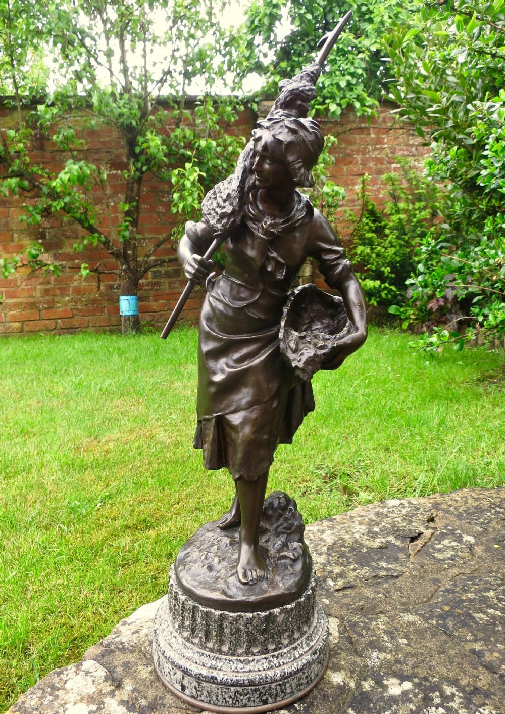 MOREAU: FINE FRENCH BRONZE SCULPTURE
