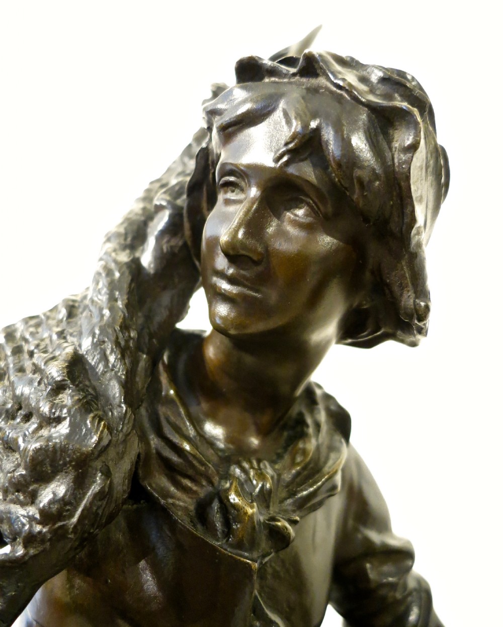 MOREAU: FINE FRENCH BRONZE SCULPTURE View V