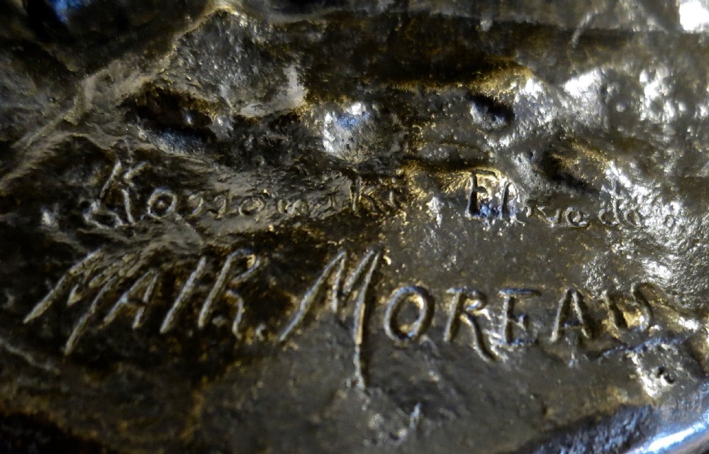MOREAU: FINE FRENCH BRONZE SCULPTURE View VII