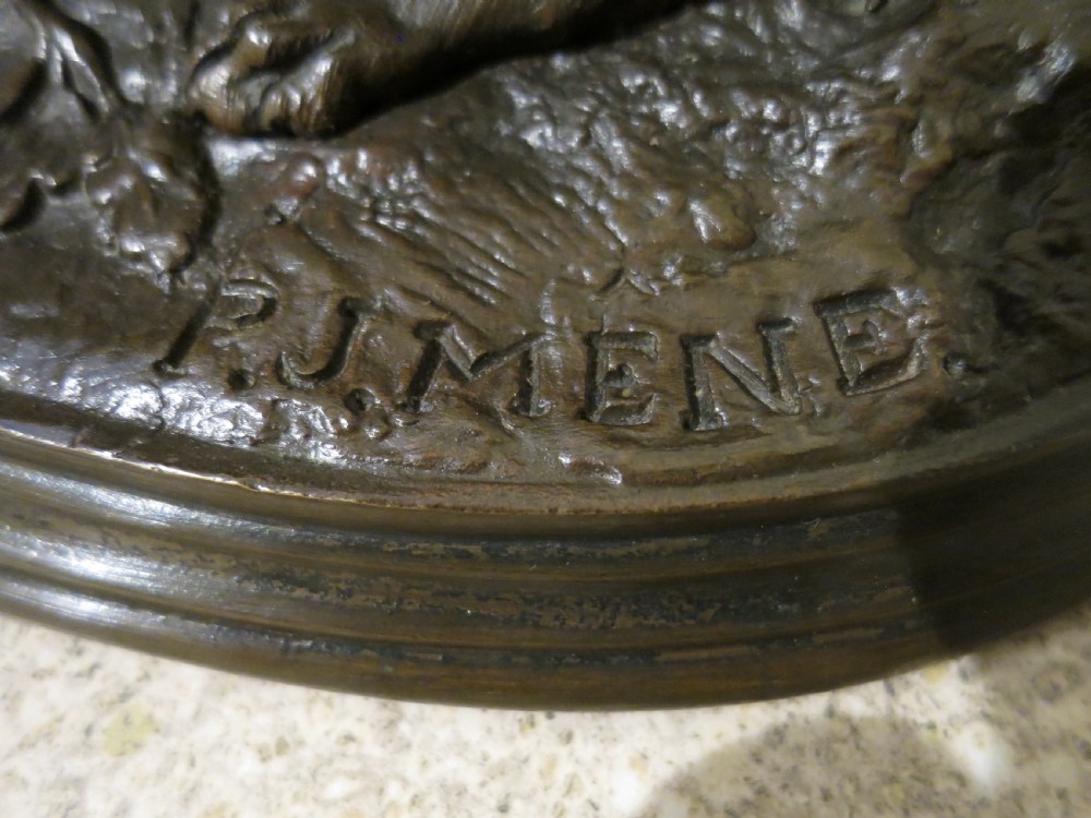 P.J. MENE: A FINE  ANIMALIER BRONZE  View V