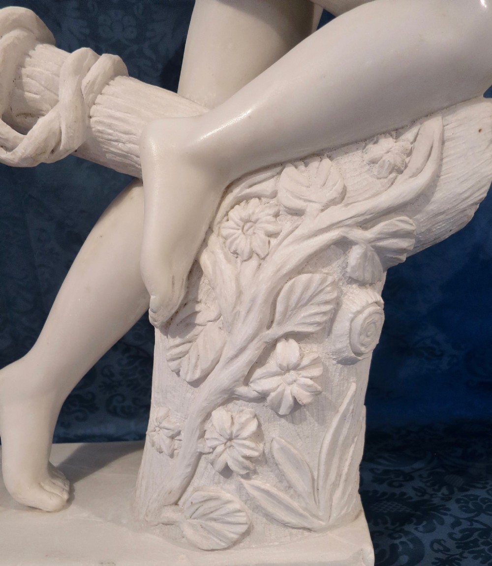 A LARGE ART DECO MARBLE SCULPTURE View IV