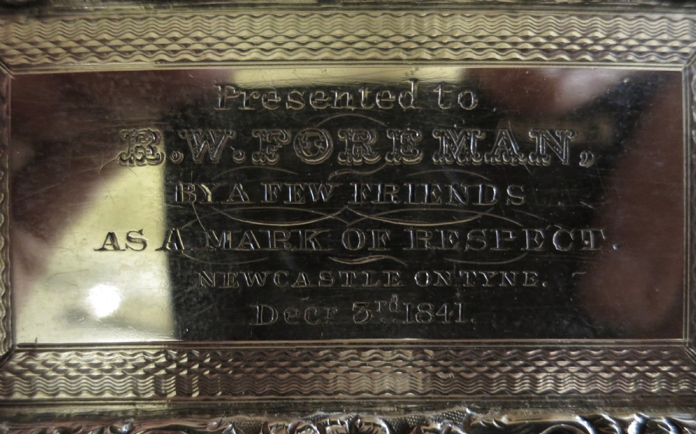 EARLY VICTORIAN SILVER SNUFF BOX View III