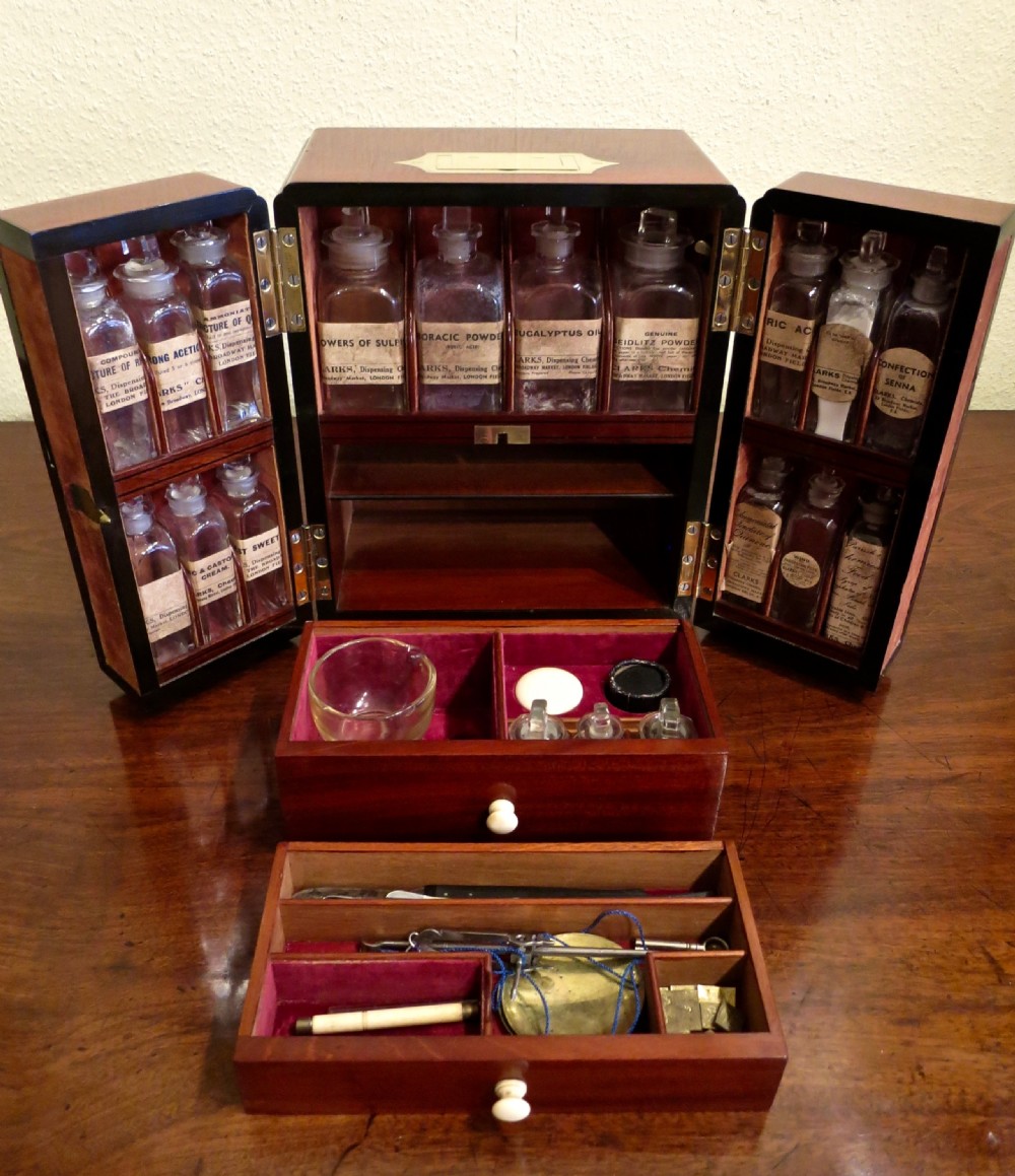 LARGE FULLY FITTED APOTHECARY'S CABINET View VI