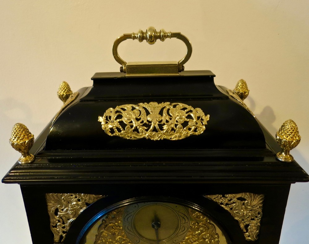 18TH CENTURY QUARTER REPEATING BRACKET CLOCK View IV