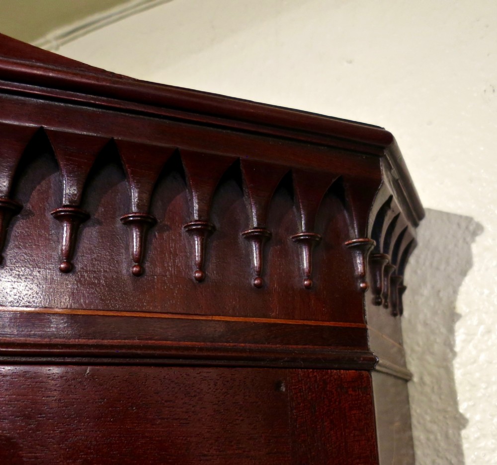 EXCEPTIONAL GEORGE IV HANGING CORNER CABINET View V