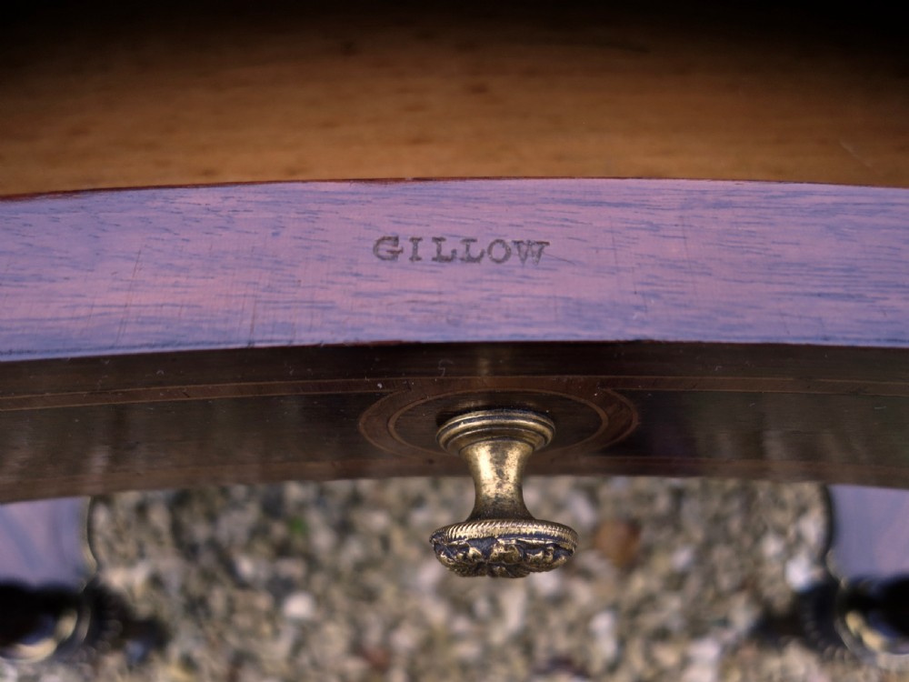 GILLOWS: REMARKABLE MARQUETRY DRESSING TABLE View VII