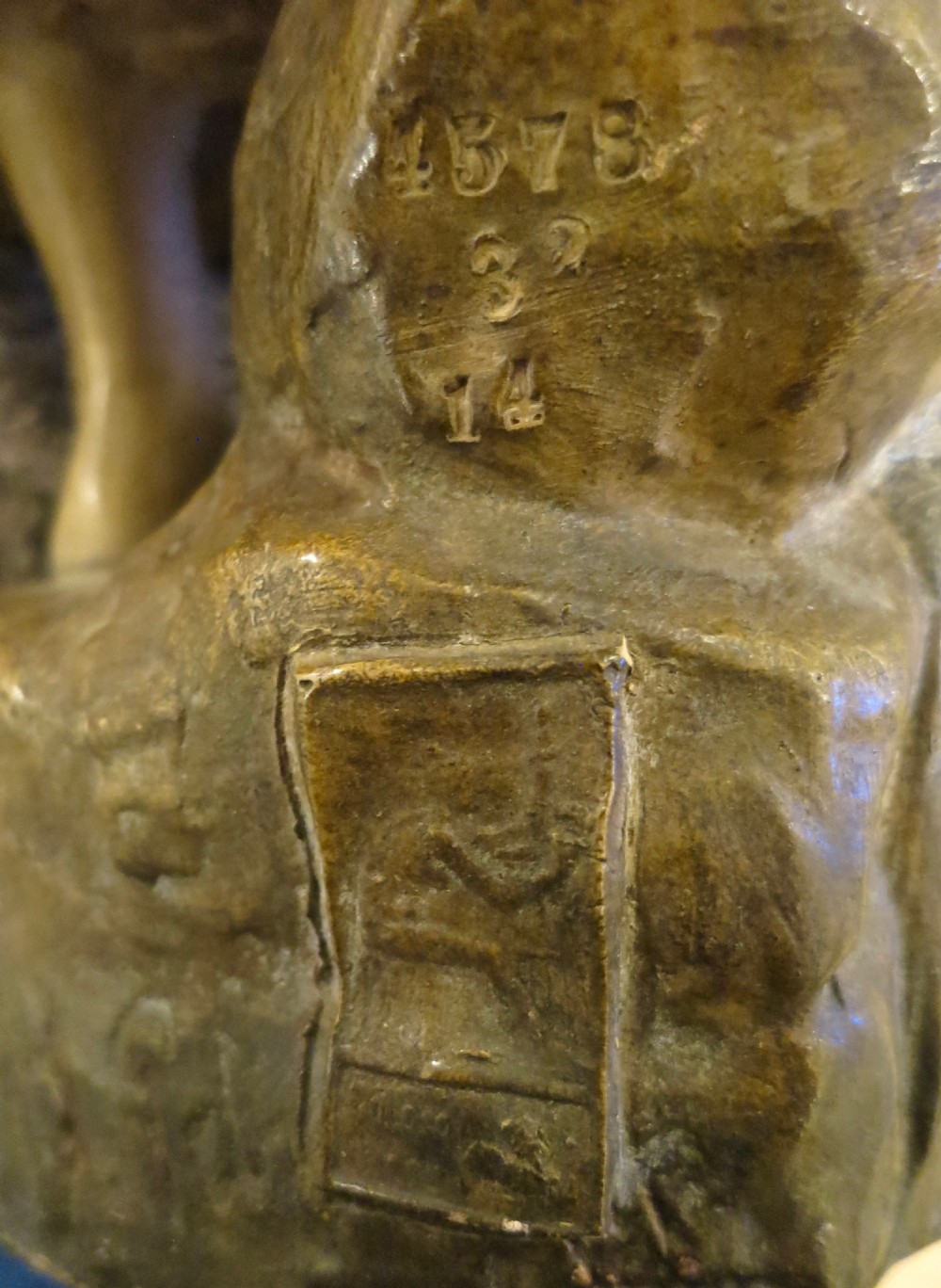 LARGE GOLDSCHEIDER TERRACOTTA FIGURE View VI