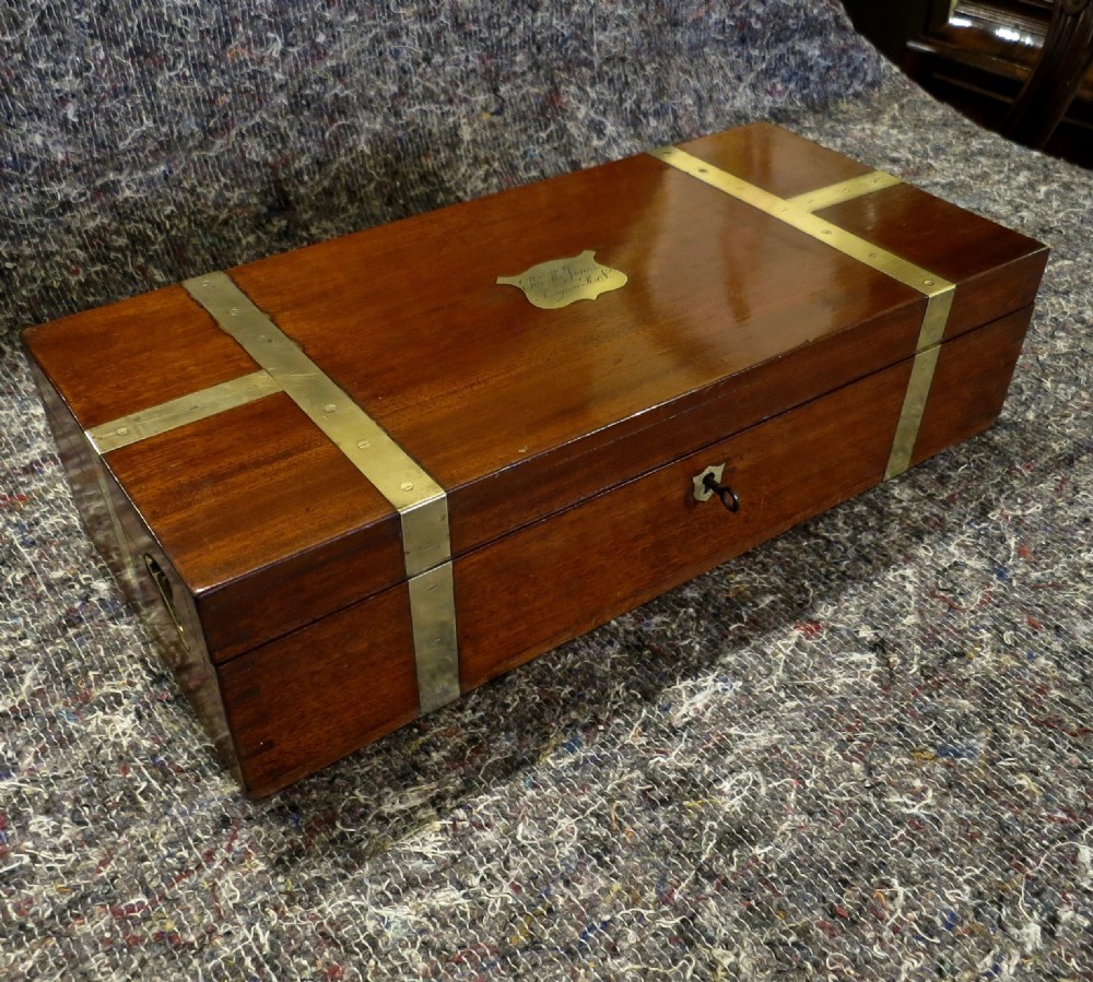 ROYAL NAVY SURGEON OFFICERS' FITTED MEDICAL BOX  View II