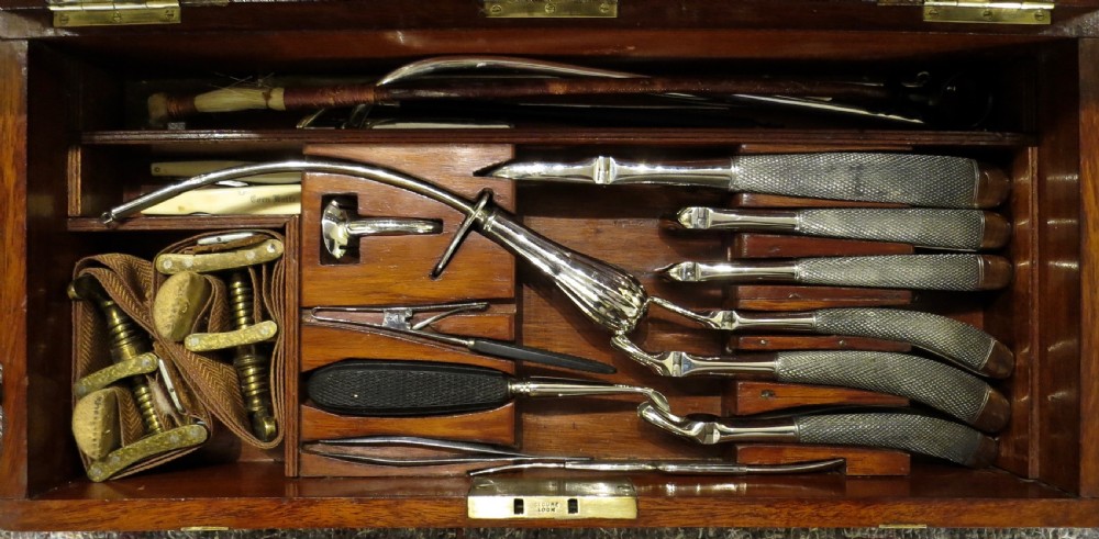 ROYAL NAVY SURGEON OFFICERS' FITTED MEDICAL BOX  View V