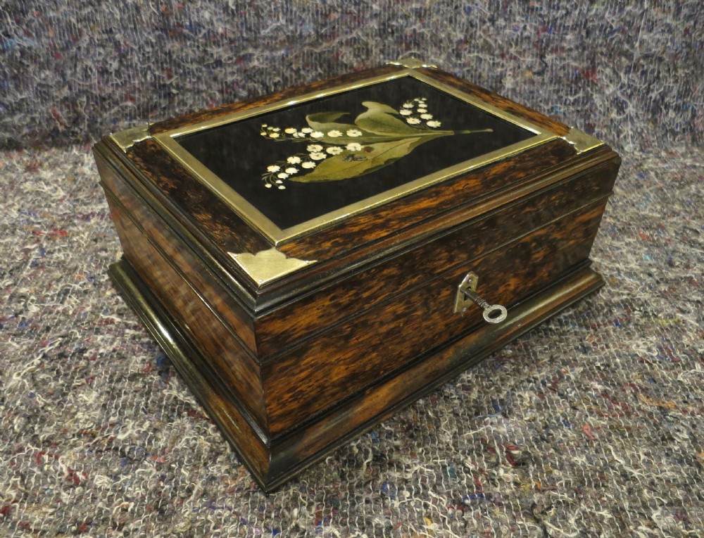A RARE AND GORGEOUS JEWELLERY CASKET