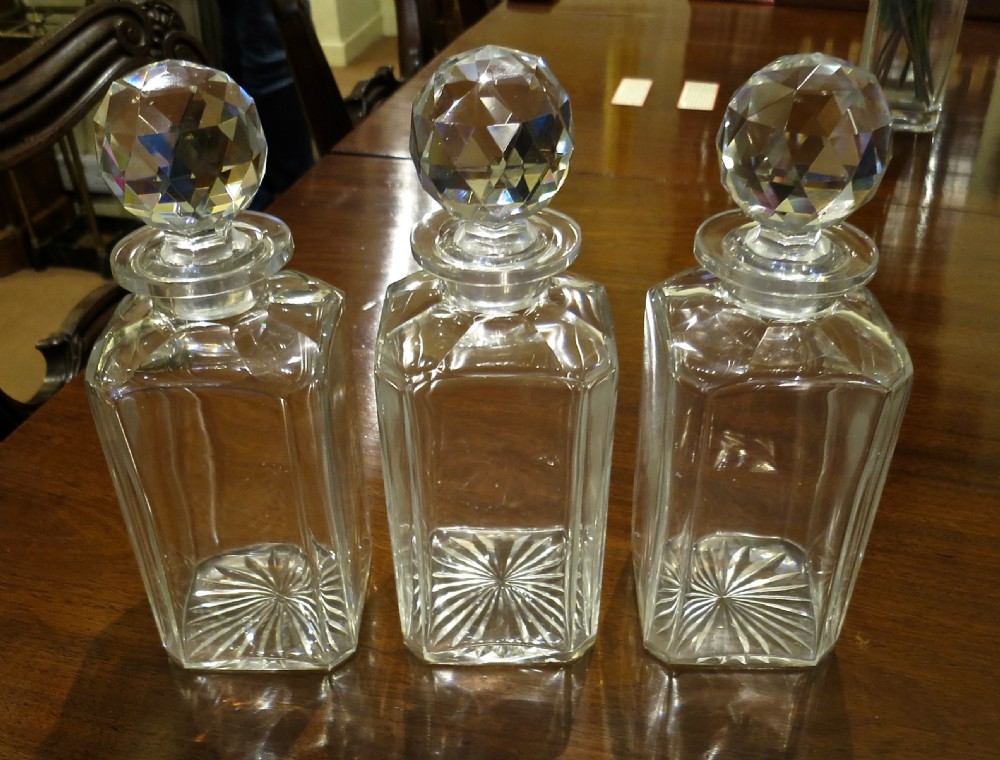 LARGE 3-BOTTLE TANTALUS BY BETJEMANN View III