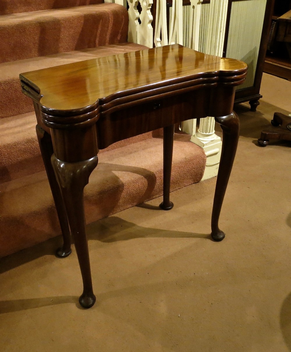 TRIPLE-TOP CARD; GAMES AND WRITING TABLE