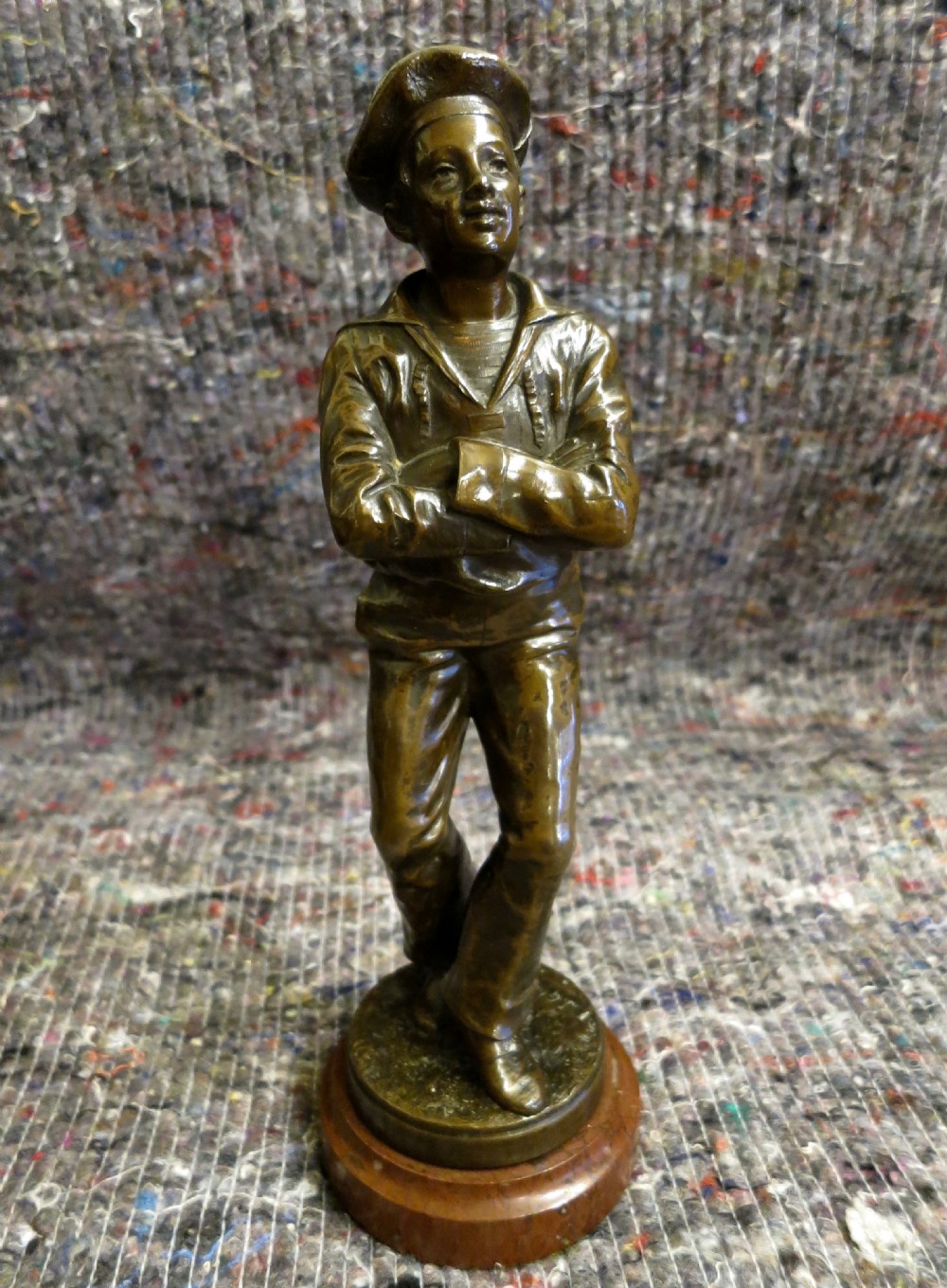 JEAN GARNIER: BRONZE SAILOR BOY
