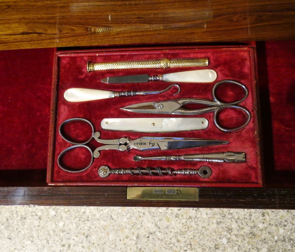 SUPERB FULLY-FITTED GENTLEMAN'S DRESSING CASE View V